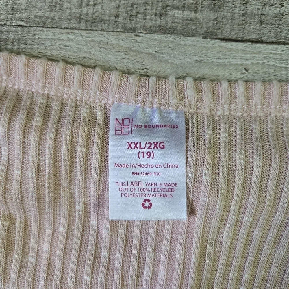 NOBO | Button Down Tunic in Dusty Rose sz 2XL (19)